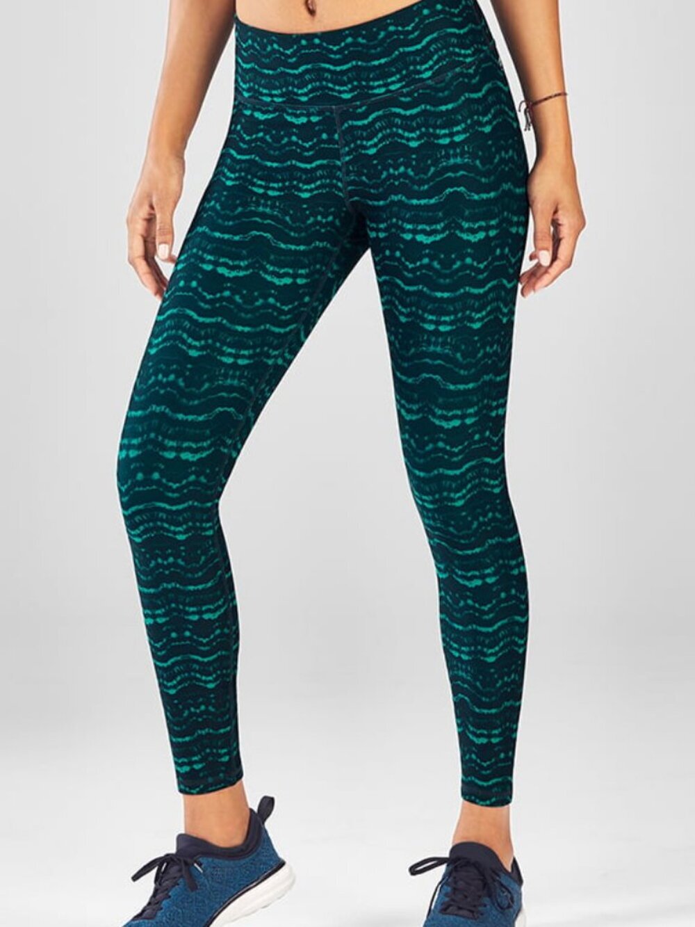 FABLETICS Define MId-Rise Activewear Legging In Tidal Size Small